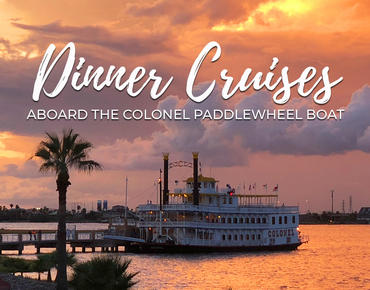 Dinner Cruise aboard the Colonel Paddlewheel Boat image